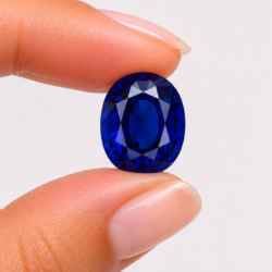 Royal Blue Sapphire – 6.28 Carats