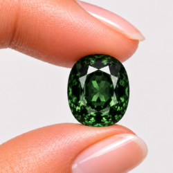 Forest Green Sapphire – 6.03 Carats