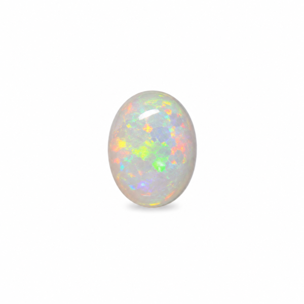 Natural White Ethiopian Opal - 1 Carats
