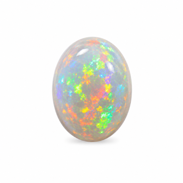 Natural White Ethiopian Opal – 3 Carats