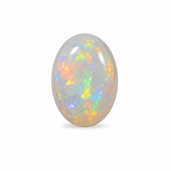 Natural White Ethiopian Opal - 6 Carats