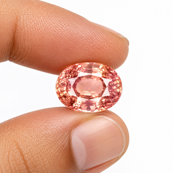 Natural Padparadscha Sapphire – 5 Carats