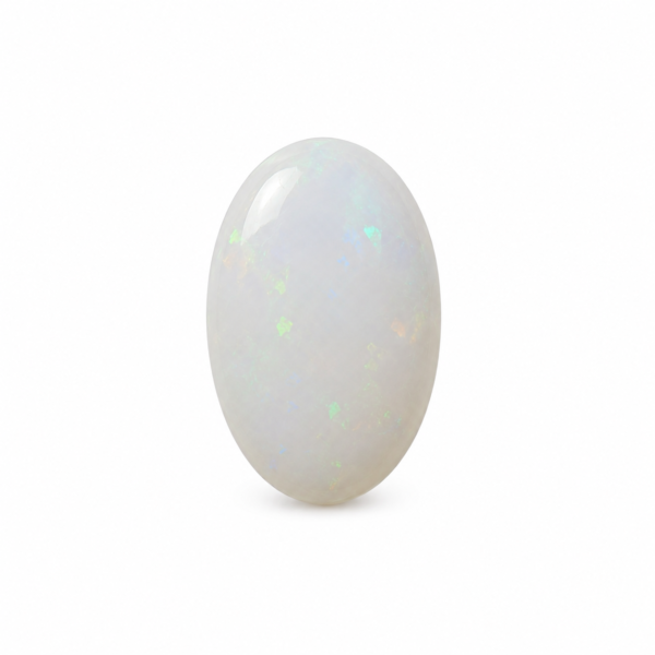 Natural White Australian Opal - 1 Carats