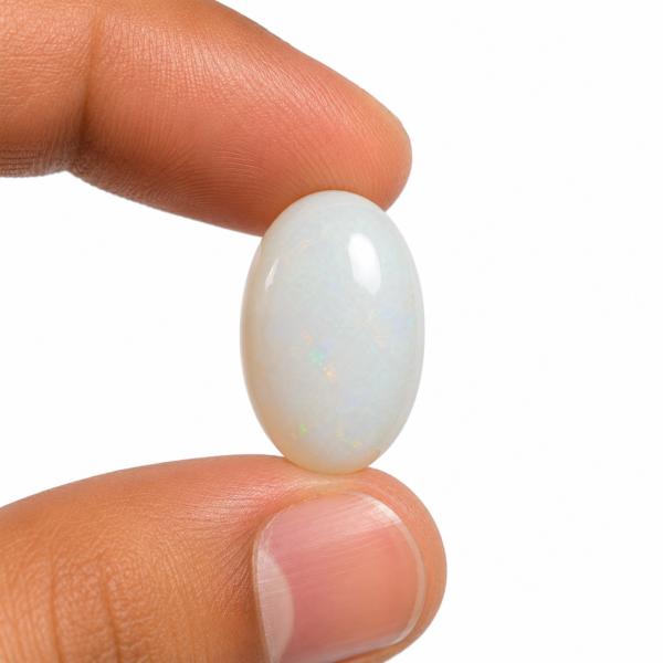 Natural White Australian Opal - 5 Carats