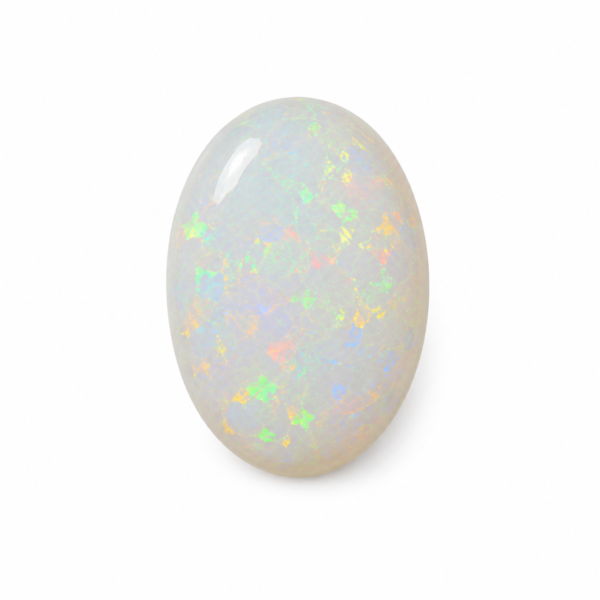 Natural White Australian Opal - 3.5 Carats