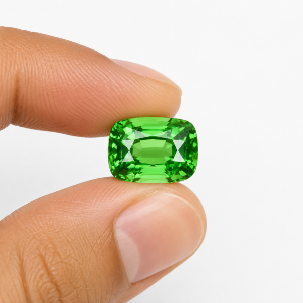 Natural Tsavorite Garnet - 4 Carats