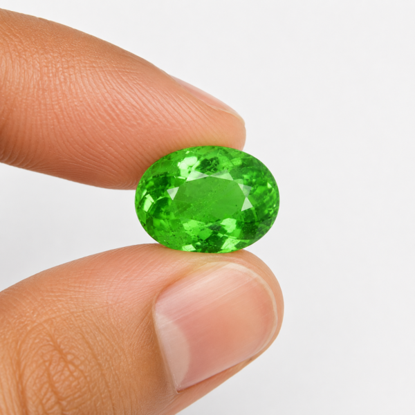 Natural Tsavorite Garnet - 3 Carats